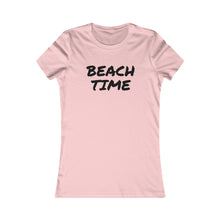 Load image into Gallery viewer, Beach Time Women's Tee, Summer T-Shirt, Beach Vacation Top, Casual Outfit, Gift for Her, Ocean Lover's Shirt