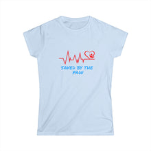 Load image into Gallery viewer, Saved by the Paw Softstyle Tee