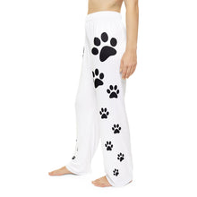 Load image into Gallery viewer, Women&#39;s Paw Pajama Pants (AOP)