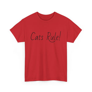 Cats Rule Tee