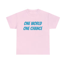 Load image into Gallery viewer, 4BC One world One chance tee