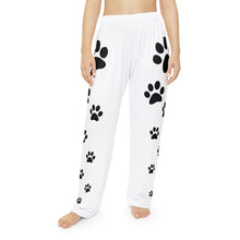 Load image into Gallery viewer, Women&#39;s Paw Pajama Pants (AOP)