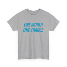 Load image into Gallery viewer, 4BC One world One chance tee