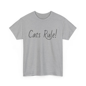 Cats Rule Tee