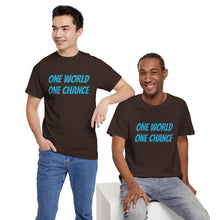 Load image into Gallery viewer, 4BC One world One chance tee