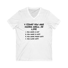 Load image into Gallery viewer, 4 signs your doing well V-Neck