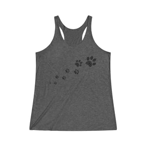 Paw prints tank top