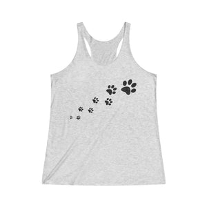 Paw prints tank top