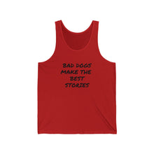 Load image into Gallery viewer, Bag Dogs Make the best stories tank top