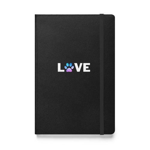 Love hardcover bound notebook