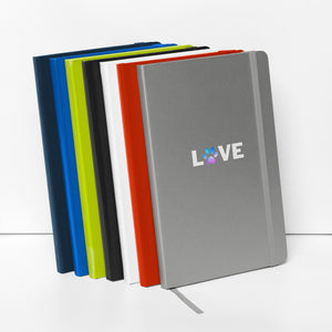 Love hardcover bound notebook