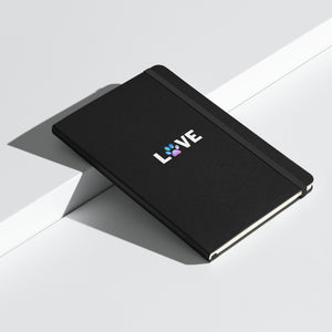 Love hardcover bound notebook