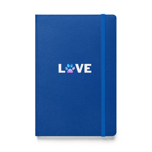 Love hardcover bound notebook