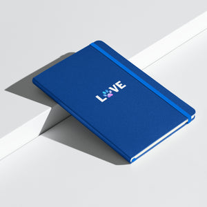 Love hardcover bound notebook