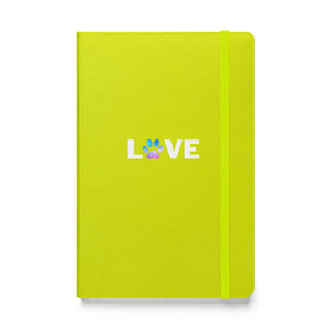 Love hardcover bound notebook