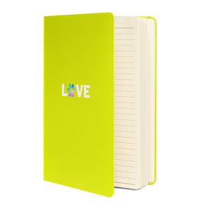 Love hardcover bound notebook