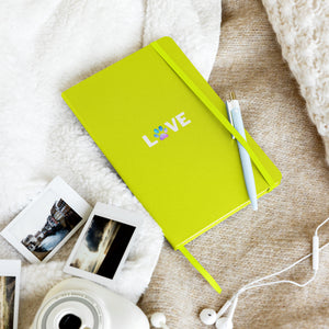 Love hardcover bound notebook