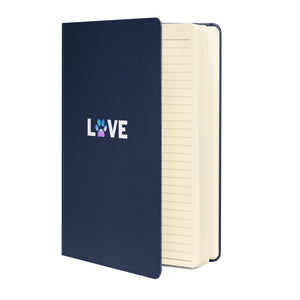 Love hardcover bound notebook