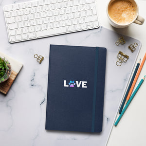 Love hardcover bound notebook