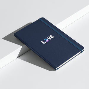 Love hardcover bound notebook