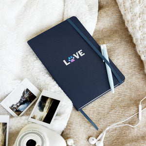 Love hardcover bound notebook