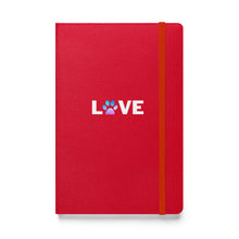 Load image into Gallery viewer, Love hardcover bound notebook