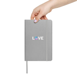 Love hardcover bound notebook