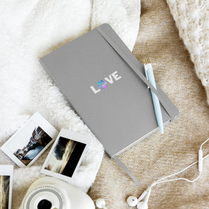 Love hardcover bound notebook